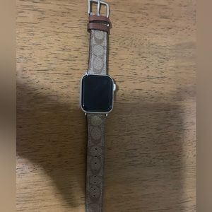 Apple Watch® Strap, 38 Mm And 40 Mm in Coach Signature